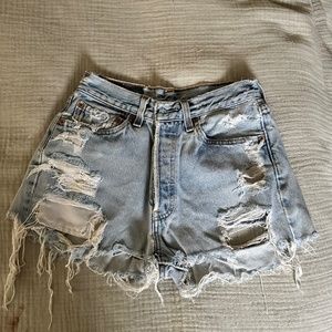 Vintage High Waisted Levi’s Shorts